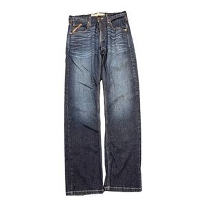 ARIAT Men's M5 Legacy Straight Leg slim fit Jean 29W x 34L denim dark wash